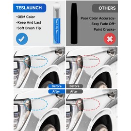 Iridescent Pearl/White Frost G1W/WA140X Touch Up Paint Pen Compatible with GMC– DIY Car Paint Scratch Repair Kit, Automotive Paints, Exact Color Match for Scratches, Rust & Chip Repair