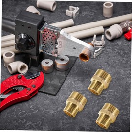 SUPVOX Garden Hose Coupler 4pcs Hose Adaptor 1/2 to 3/4 Quick Connect Fittings for Easy Conversi