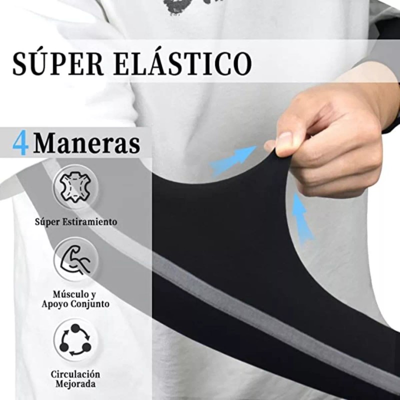 Veraly Manga Protectora Para Brazo Elasticidad Protección Uv 2 Pz
