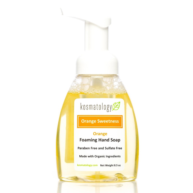 kosmatology Orange Sweetness Organic Foaming Hand Soap | Moisturizing Hand