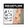 INKARTLINK Tattoo Tech, 2 Sheets Large Semi Permanent Tattoo, Adult