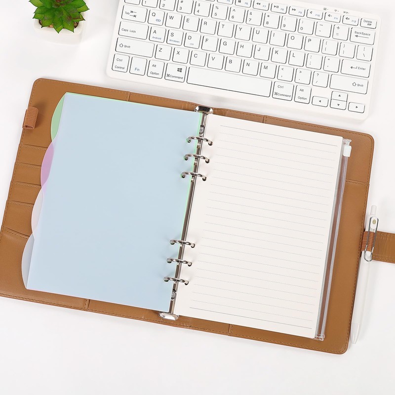 SKYDYE A5 Ring Binder, A5 Ring Binder Notebook, 135 Sheets