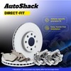 AutoShack Rear Brake Rotors Ceramic Brake Pads Calipers | Replacement