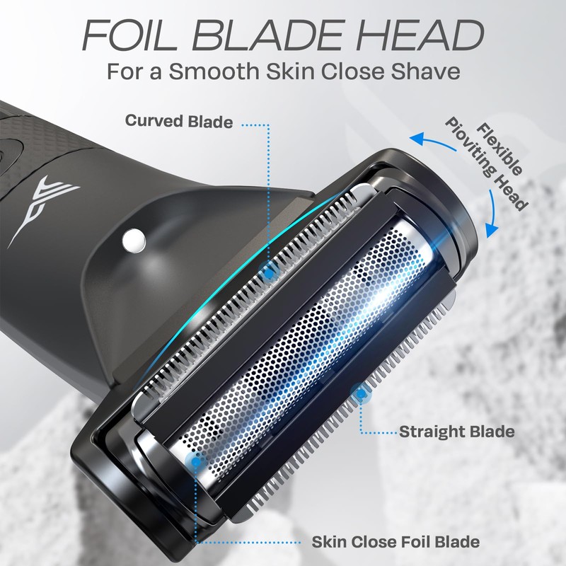 HUMMINGBIRD MK5 Pubic Hair Trimmer for Men – Ceramic Blade,