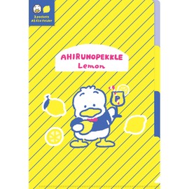 Furukawa Paper Sanrio Sanrio Characters Fruit Market Clear File B5 3 Pockets Duck Peckle SS47