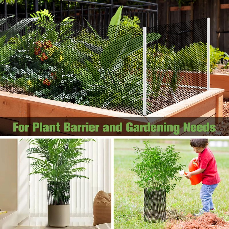 Wesketch Mesh Tree Guard Trunk Protectors, Plastic Wire Mesh Fence,