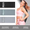 3DActive Fabric Resistance Bands for Legs and Butt. Wide Non-Slip