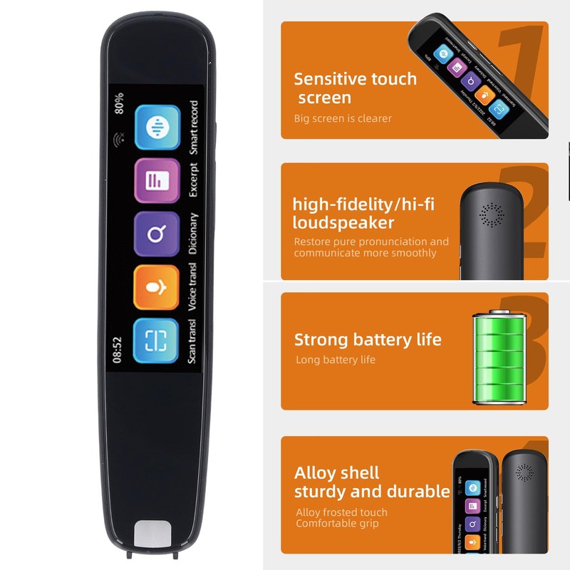 Dyslexia Reading Pen, Translation Pen, Traductor De Voz Instantaneo, Reading
