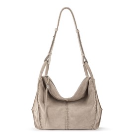 The Sak Los Feliz Hobo Purse - Premium Large Leather Women's Handbag for Everyday & Travel - Durable Purse With Zipper Pocket