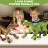 HAYXUN RC Tyrannosaurus Rex Dinosaur Toys for Kids 3-5, 5-7,