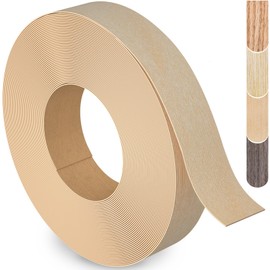 ZYJT Birch Edge Banding, 1/2 inch x 25ft roll of Veneer Edge Banding Pre-glued Flexible, Wood Tape Banding for Cabinet Repair Furniture