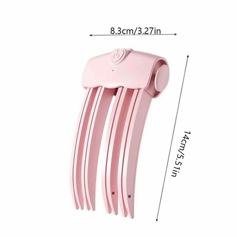 Electric Heating Hair Top Alat pemanas elektrik Clip Teeth Increase
