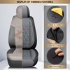 DISUTOGO Car Seat Covers Fit for Subaru Forester 2007-2025 Front