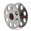 Fbshicung 23 PCS M Type Large Steel Bobbin with Saver