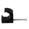 Waterline Half Clamp J-Hook with Nail for Pex Tubing Pipe