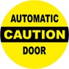 Caution Automatic Door Window Parking Warning Danger Sticker Decal (2")