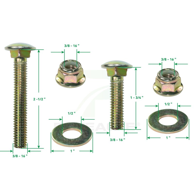 POSEAGLE 2 Pack 532194326 V-Groove Idler Pulley with 532194327 Flat