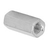 20 Pcs Hex Coupling Nut M6x1 L25mm Stainless Steel Threaded