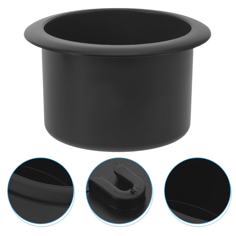 Gatuida 2pcs Plastic Cup Holder Inserts Car Couch Cup Holder
