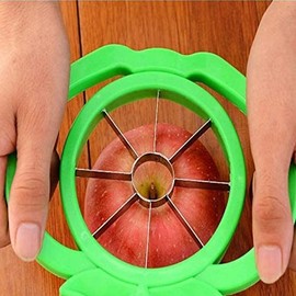 Apple Slicer Cutter Levatorsoli apple cutter wedges blade wedges fruit apples cutter accessories fruit color random slicer kitchen home