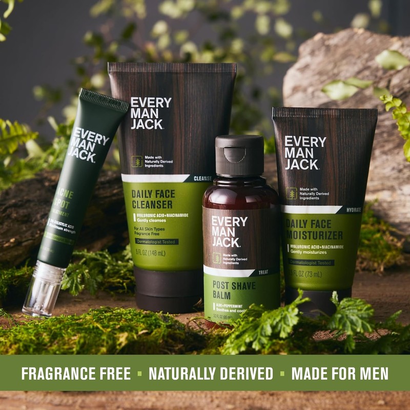 Every Man Jack Daily Face Wash and Moisturizer Bundle -