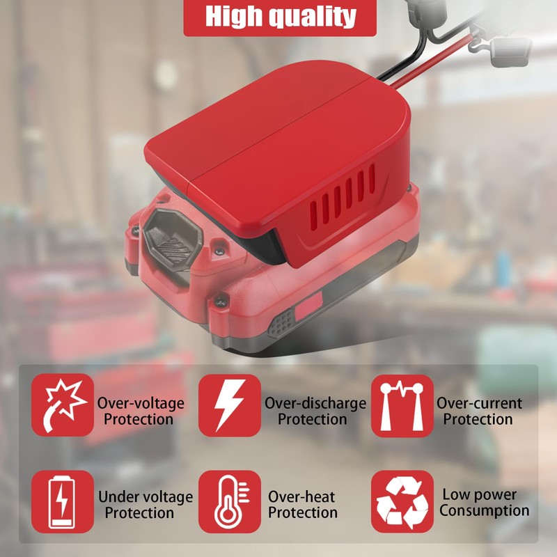 2 Pack Power Wheel for Craftsman V20 20V Battery Adapter,