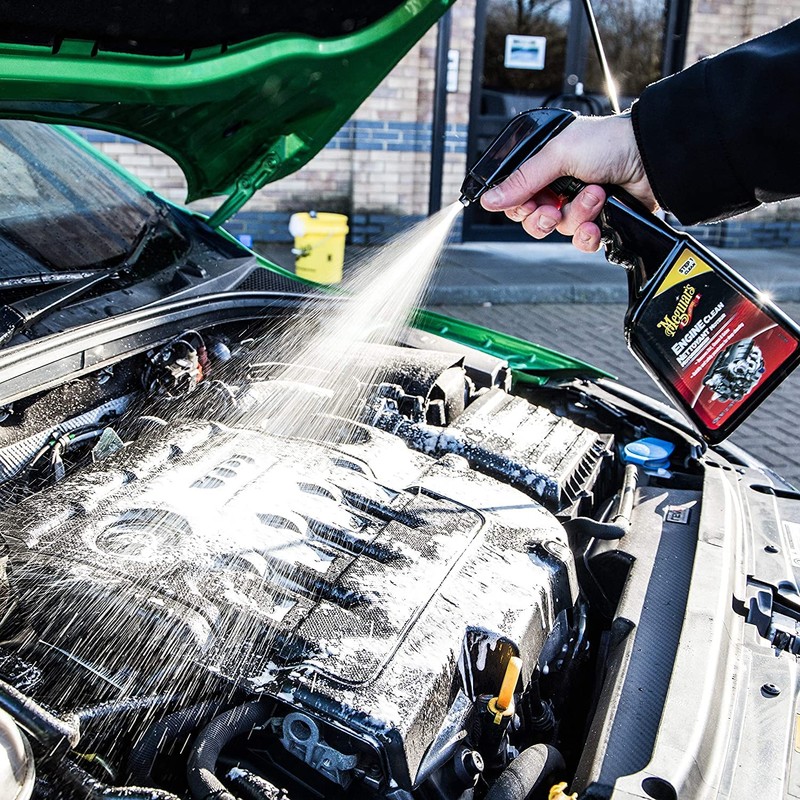 Meguiar`s G14816 Limpiador de Motor Engine Clean, Color Negro