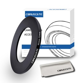 95mm to 72mm Camera Filter Adapter Ring,95mm-72mm Lens Adapter Metal Filter Rings Compatible All 95mm Size Lens and 72mm Thread Size Camera Accessory+1pcs Lens Cleaning Cloth.