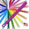 TAGKRAFTERS 9" x 3/4" Fuchsia - 2,000 Pcs - Plastic