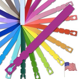 TAGKRAFTERS 9" x 3/4" Fuchsia - 2,000 Pcs - Plastic Plant Tags and Labels - Wrap Around Thermal Plastic - Nursery Garden Tree Labels | Made in The USA |