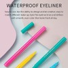 12 Color Liquid Eyeliner Pen Smudge Proof Eyeliner Quick Dry