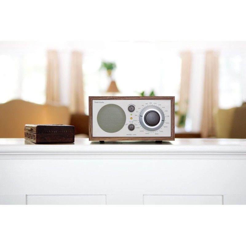 Tivoli Audio model One Am/ fm Table Radio, Classic/ Walnut,