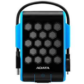 AData 2TB HD720 Waterproof Shockproof USB3.1 Portable 2.5-inch Hard Drive - Blue