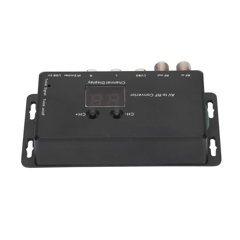 TV Link Modulator Adjustable Support PAL NTSC AV to RF