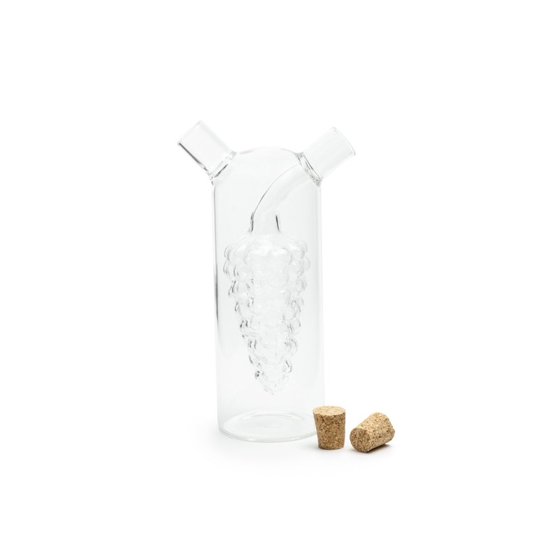 Fox Run 7050 Run Grape Motif Oil and Vinegar Cruet