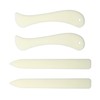 Pack of 4 Folding Legs for Paper, Bone Folder for