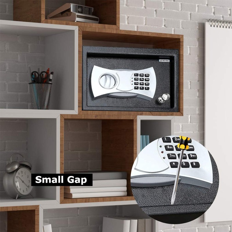New Drawer Safe with Electronic Lock Home Office Hotel Gun