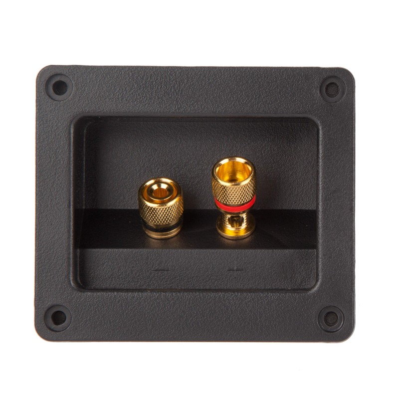 [Banana Plugs x 2] Embedded Type Box Type Speaker Terminal