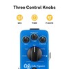 Donner Digital Delay Pedal, Echo Square Delay Guitar Pedal, 7