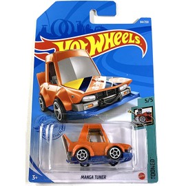 Hot Wheels 2021, Manga Tuner Naranja, Tooned 5/5, 84/250