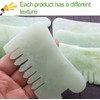 2pcs Jade Gua Sha Scraping Massage Tool Handmade Jade Kujaw/Gua
