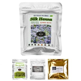 바이오하우스 플로라 실크 천연 가루 헤나 염색 100g 뉴트럴(투명) Biohouse Flora Silk Natural Powder Henna Dye 100g Neutral (Transparent)
