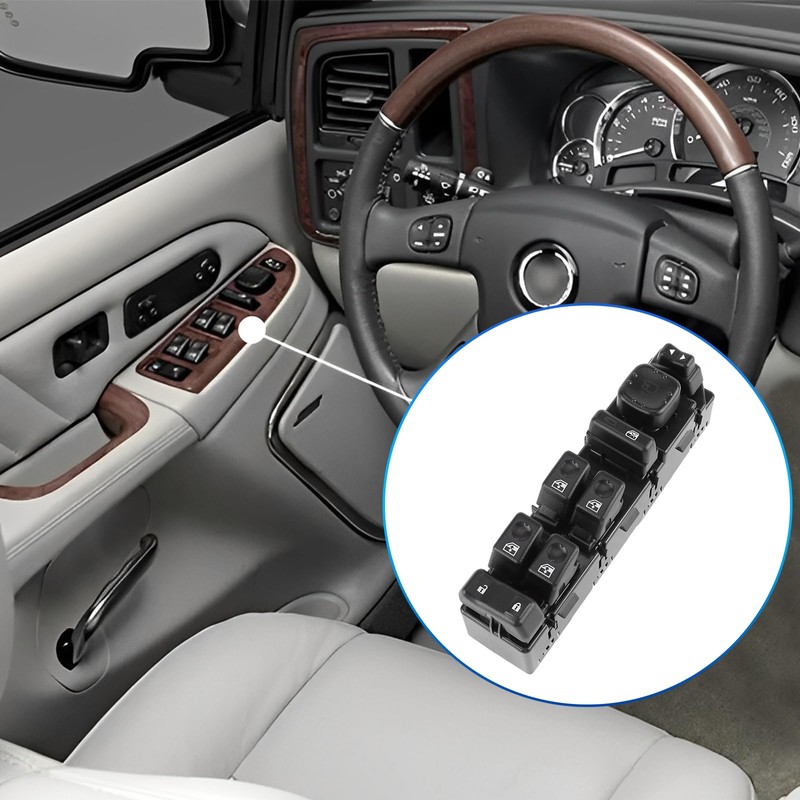 Power Window Switch for Chevy Avalanche/Tahoe 2003-2007 2006 2005 2004,