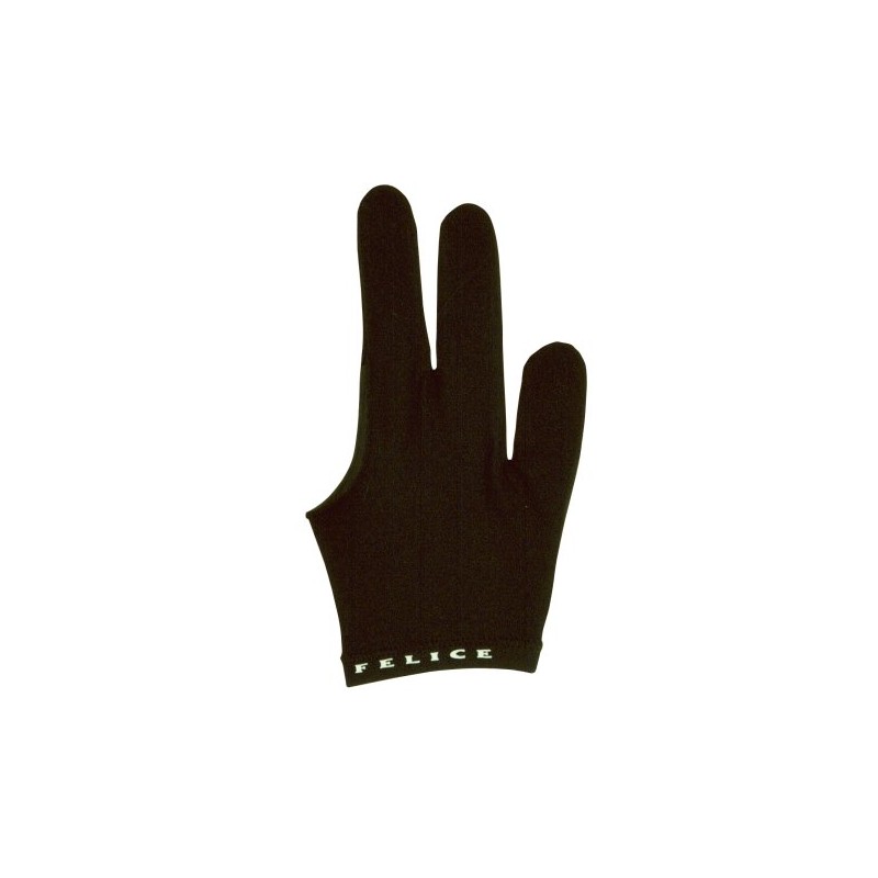 Winsport Felice Billard Gloves - 20X10X0.1, Black