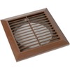 ECOPRO VENT Brown 5'' Inch Ventilation Grille - Inside/Outside use