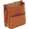 TRUSCO Nakayama Style Leather Waist Bag 7.1x8.7 inches (180x220 mm)