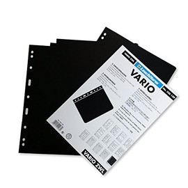 Lighthouse (336139) plastic covers, Vario, interleaf, black