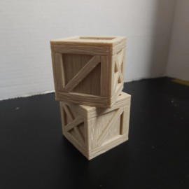 Action 1:12 Scale Crates Action Figure Accessories Diorama