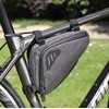 System-S Bicycle Saddle Bag, Grey, Waterproof