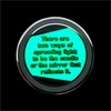 Lighthouse Sobriety Chip | Glow in the Dark Triplate AA